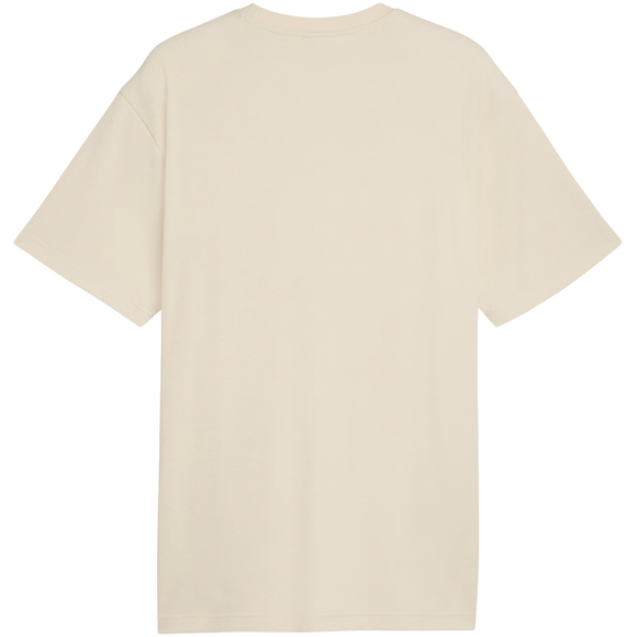 Koszulka męska Puma ESS Elevated Relaxed Tee beżowa 692018 87