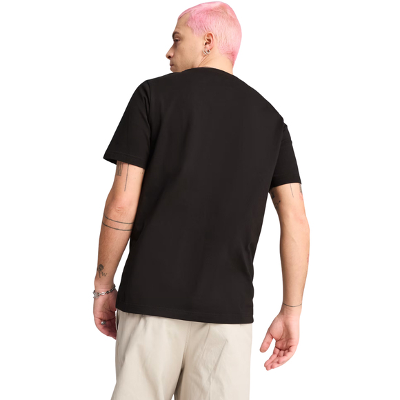 Koszulka męska Puma Wardrobe Ess Tee czarna 629644 01