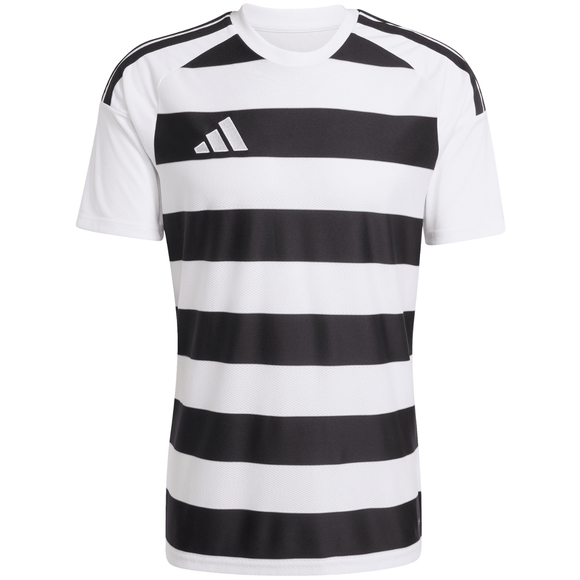 Koszulka męska adidas Hooped 26 Jersey biało-czarna KS6949