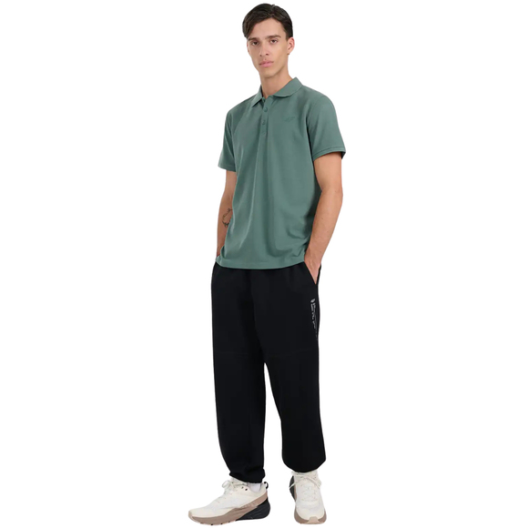 Koszulka męska polo 4F M555 zielona 4FWAW25TPTSM555 41S