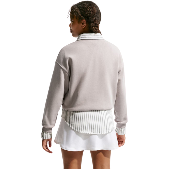 Bluza dla dzieci Nike Sportswear Studio beżowa IM5098 211