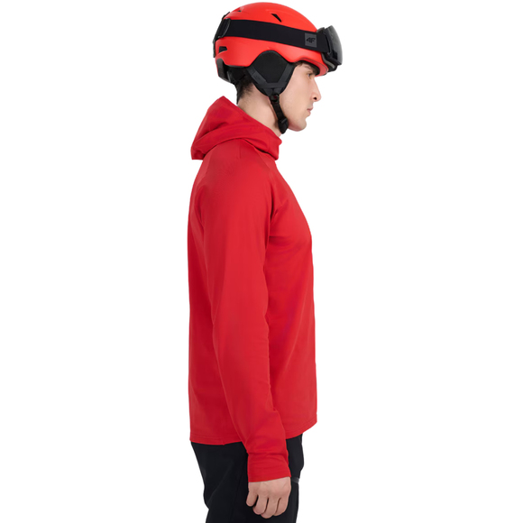 Bluza termoaktywna męska 4F M100 ciemna czerwień 4FWAW25UBRUM100 61S