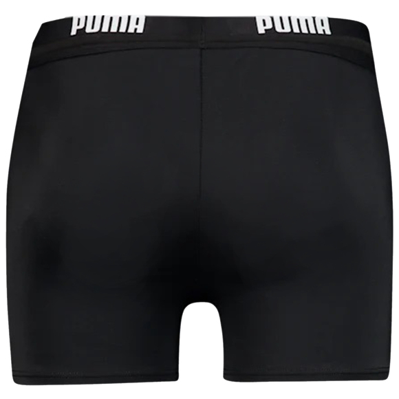 Spodenki kąpielowe męskie Puma Swim Men Logo Swim Trunk czarne 907657 04