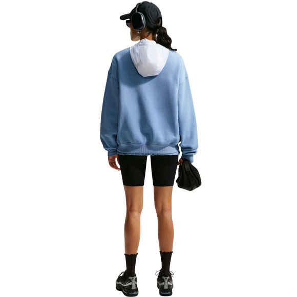 Bluza damska Nike Studio Fleece niebieska IM8082 486