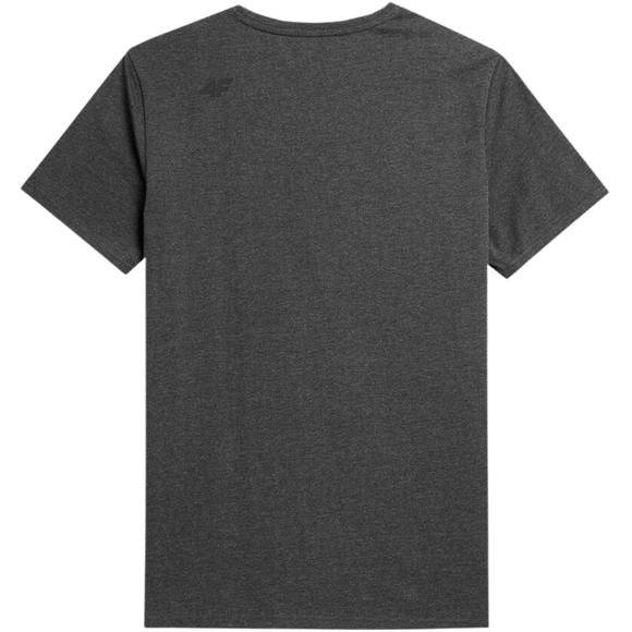 Koszulka męska 4F ciemny szary melanż H4Z22 TSM354 23M
