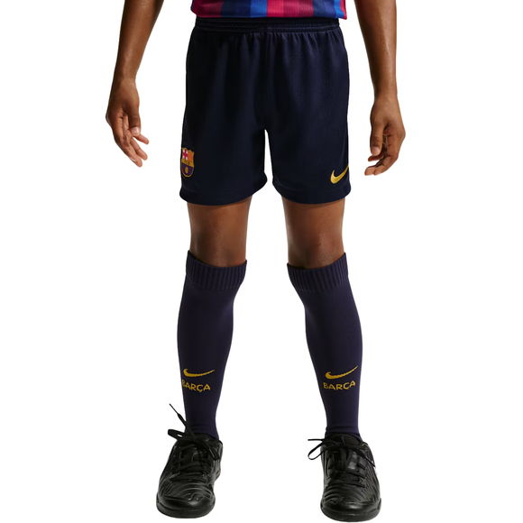 Komplet sportowy dla małych dzieci Nike FC Barcelona Stadium 2026 bordowo-granatowy II1625 683