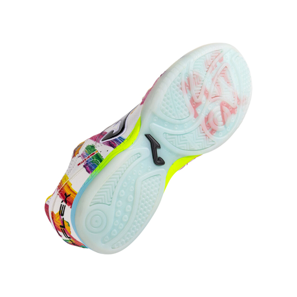 Buty piłkarskie Joma Top Flex Indoor 2676 białe TOPS2676IN