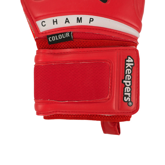 Rękawice bramkarskie 4Keepers Force V4 REK13 czerwone