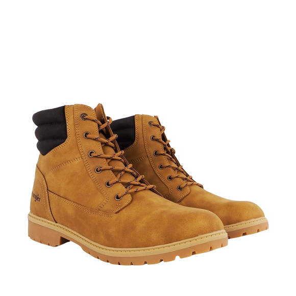 Buty męskie Wrangler Eden High brązowe 20253052 35A