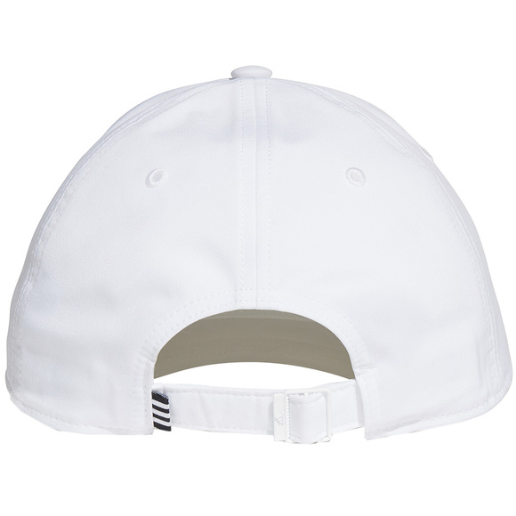 Czapka z daszkiem dla dzieci adidas Lightweight Metal Badge Baseball Cap OSFC biała GM6264