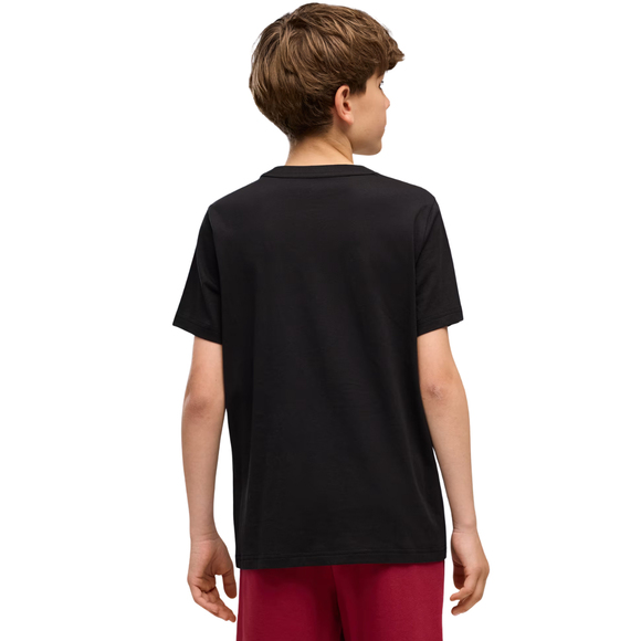 Koszulka dla dzieci Puma Ess 2 Color Small No.1 Logo Tee czarna 685779 71