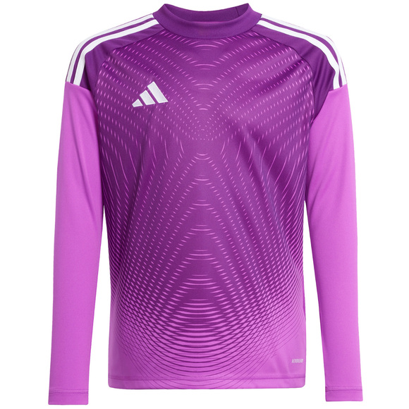 Koszulka bramkarska dla dzieci adidas Tiro 25 Competition fioletowa JJ1934