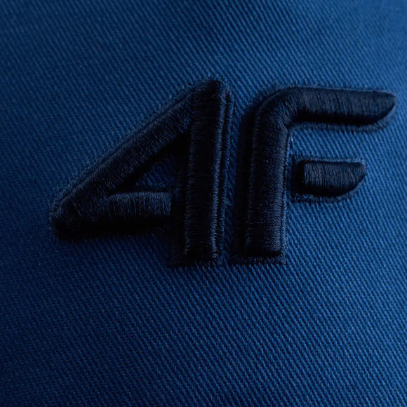 Czapka z daszkiem dla dzieci 4F U547 denim 4FJWSS26ACABU547 32S