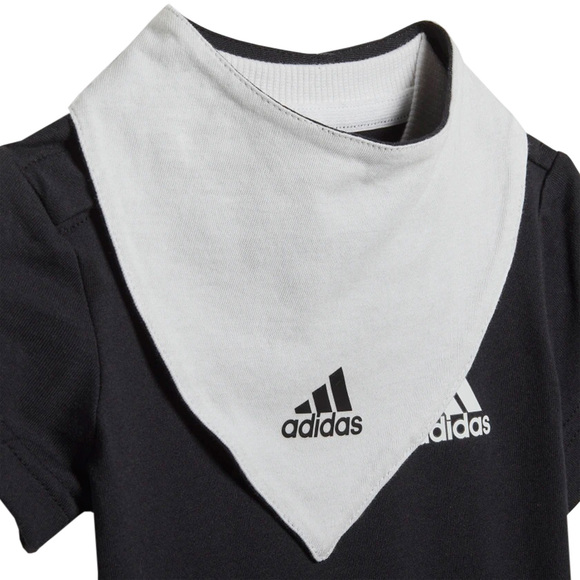 Body dla dzieci adidas I FI GIFT SET czarno-białe HF1974