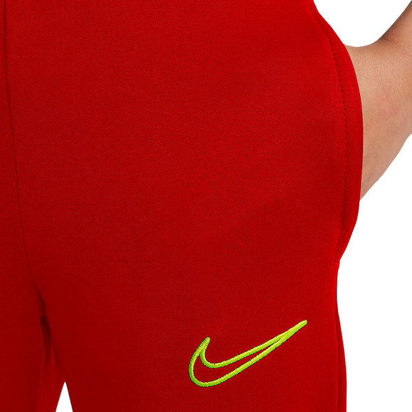 Spodnie dla dzieci Nike DF Academy 21 Pant KPZ czerwone CW6124 687