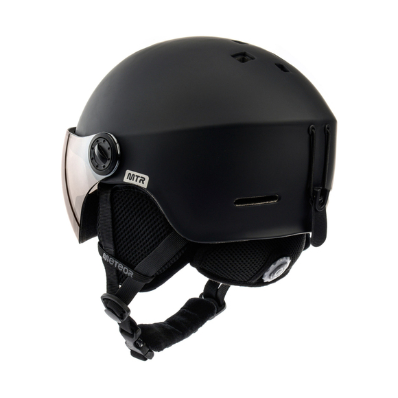 Kask narciarski Meteor Falven M 55-58 cm czarny 24969
