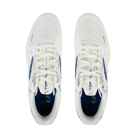 Buty piłkarskie Joma Top Flex Ultralight Indoor 2602 biało-niebieskie TFUW2602IN