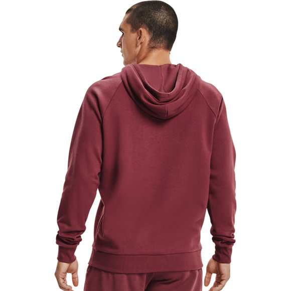 Bluza męska Under Armour Rival Fleece Big Logo HD burgund 1357093 652