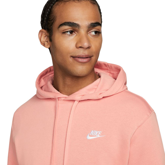 Bluza męska Nike Sportswear Club Fleece różowa BV2654 824