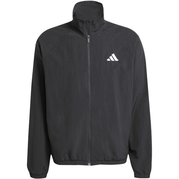 Kurtka męska adidas Essential Small Logo Windbreaker czarna JM1772