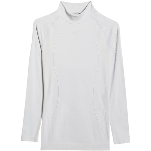 Koszulka termoaktywna damska 4F F216 chłodny jasy szary 4FWAW25USEAF216 27S