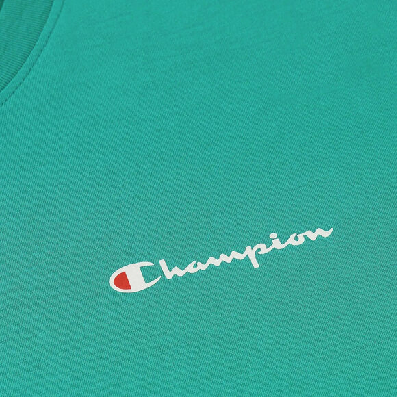 Koszulka męska Champion SS Tee zielona 220264 GS130 