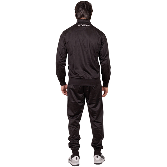 Dres Givova Tuta Visa Black czarno-czerwony TR018 1012B