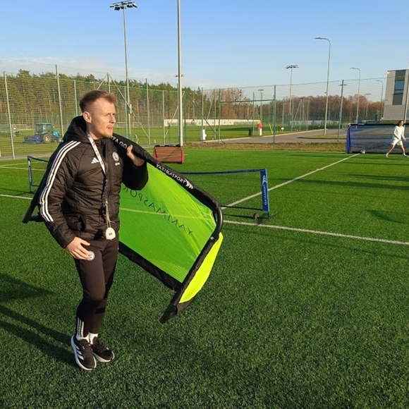 Siatka do bramki GIZA 1,2m x 0,8m | 120x80cm Żółty