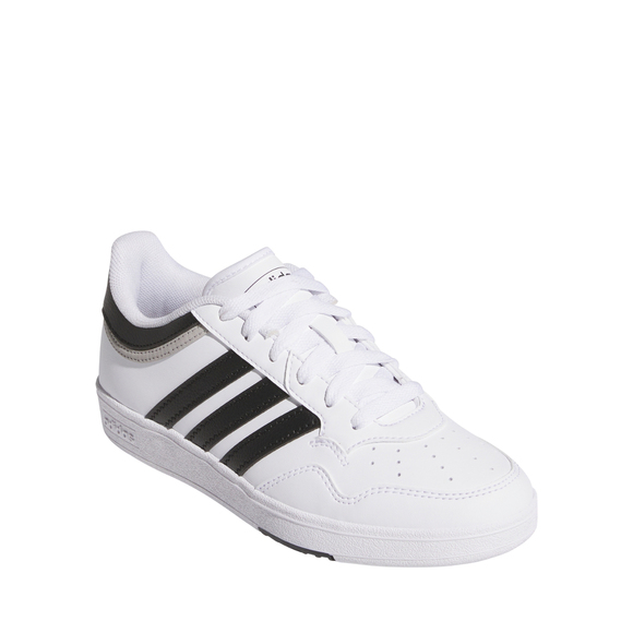 Buty dla dzieci adidas Hoops 4.0 biało-czarne JI3471