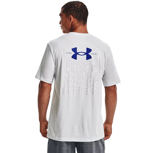 Koszulka męska Under Armour Repeat Ss graphics szara 1371264 014