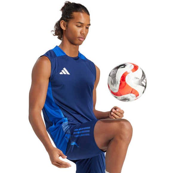 Koszulka męska adidas Tiro 24 Competition Training Sleeveless Jersey granatowa IR5476
