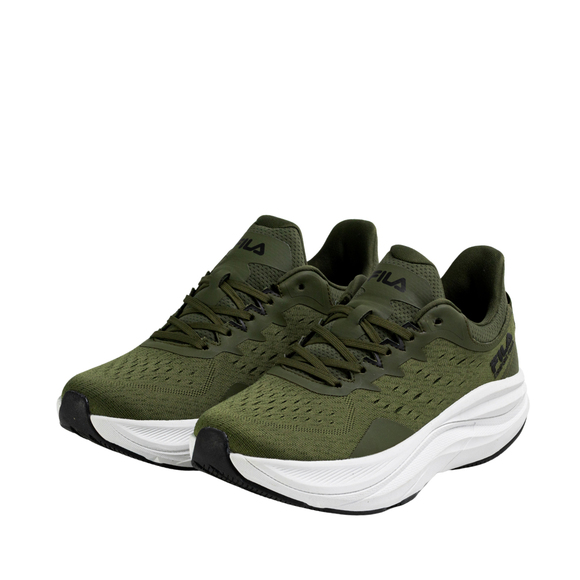 Buty męskie Fila Retron ciemnozielone FFM0477 63213