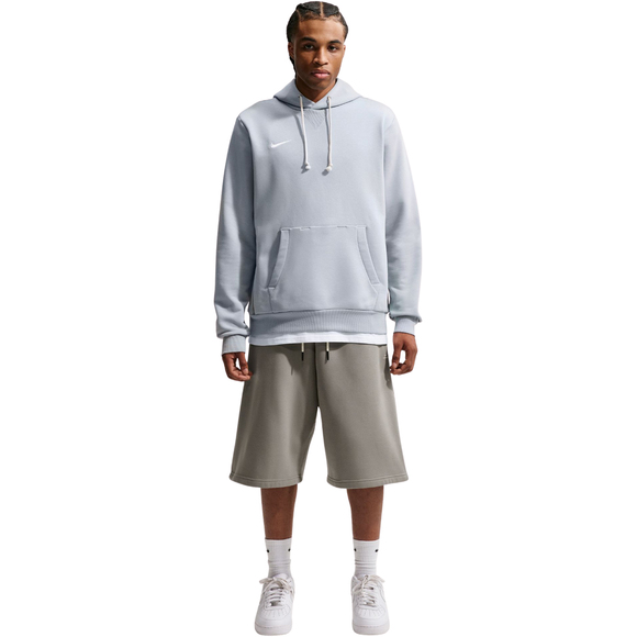 Bluza męska Nike Dri-FIT Standard Issue Pull Over Hoodie jasnoszara FD7734 012