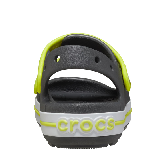 Sandały dla dzieci Crocs Crocband Cruiser grafitowo-żółte 209423 1NJ
