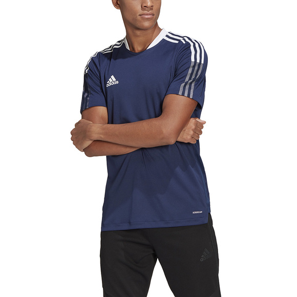 Koszulka męska adidas Tiro 21 Training Jersey granatowa GM7585