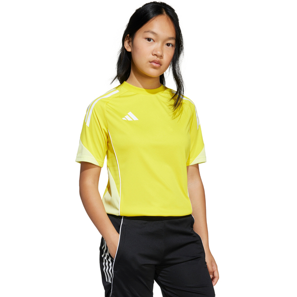 Koszulka dla dzieci adidas Tiro 25 Competition Training Jersey żółta JI8950