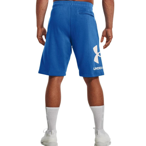 Spodenki męskie Under Armour Rival FLC Big Logo Shorts niebieskie 1357118 474