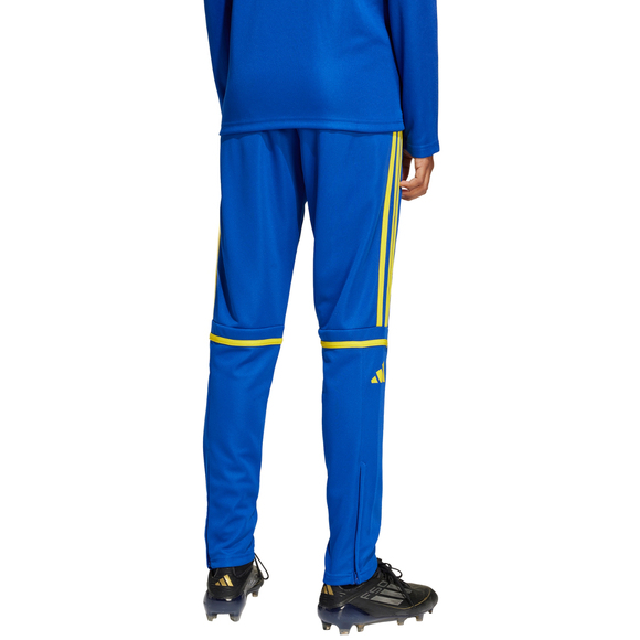 Spodnie dla dzieci adidas Squadra 25 Training niebiesko-żółte JP3154 