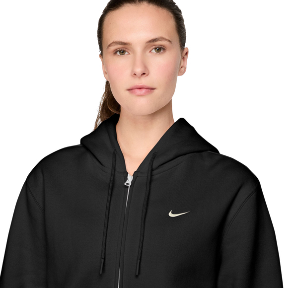 Bluza damska Nike Studio Fleece Medium Weight czarna IM8504 001