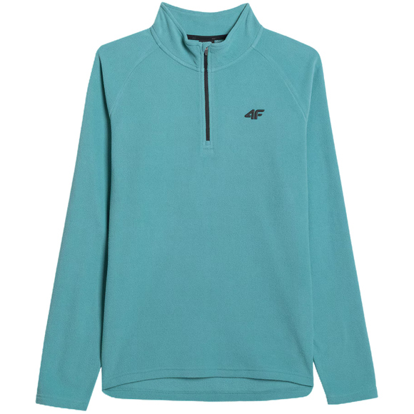 Bluza polarowa męska 4F M065 morska zieleń 4FWAW25UFLEM065 46S