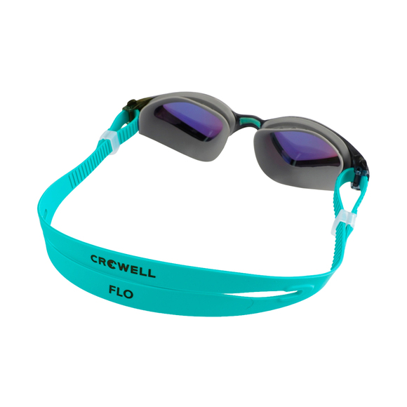 Okulary pływackie Crowell GS20 Flo Mirror szaro-zielone
