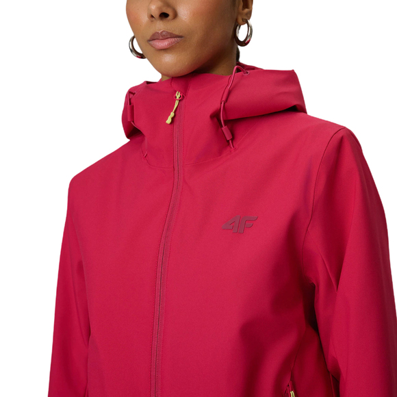 Kurtka damska techniczna 4F F1111 fuksja 4FWSS26TTJAF1111 55S