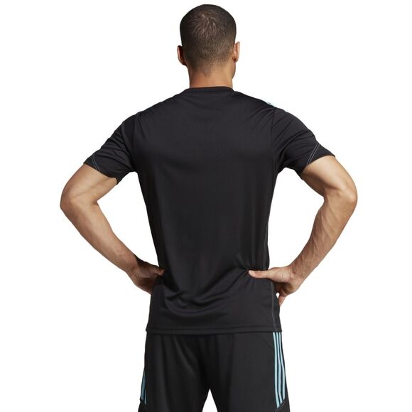 Koszulka męska adidas Tiro 23 Club Training Jersey czarno-niebieska IC1590