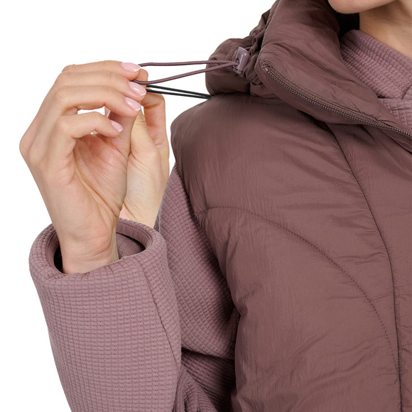 Kamizelka damska 4F F299 ciemny brązowy 4FWAW25TVJAF299 80S