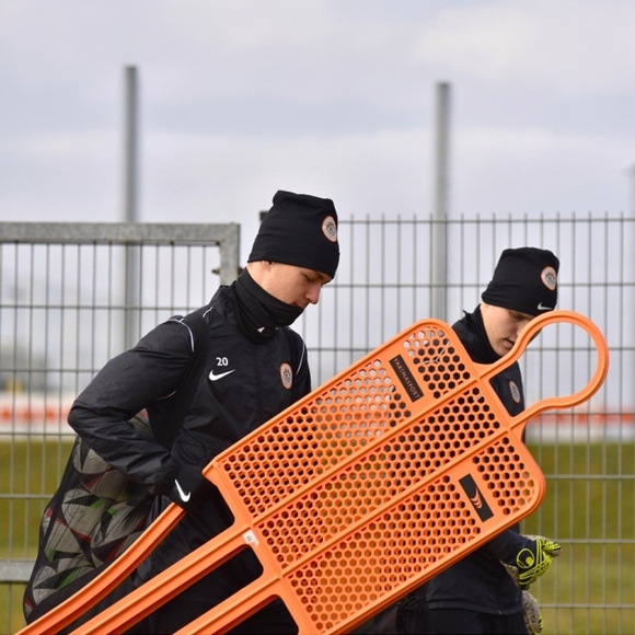 Mur piłkarski PRO 180 cm Żółty