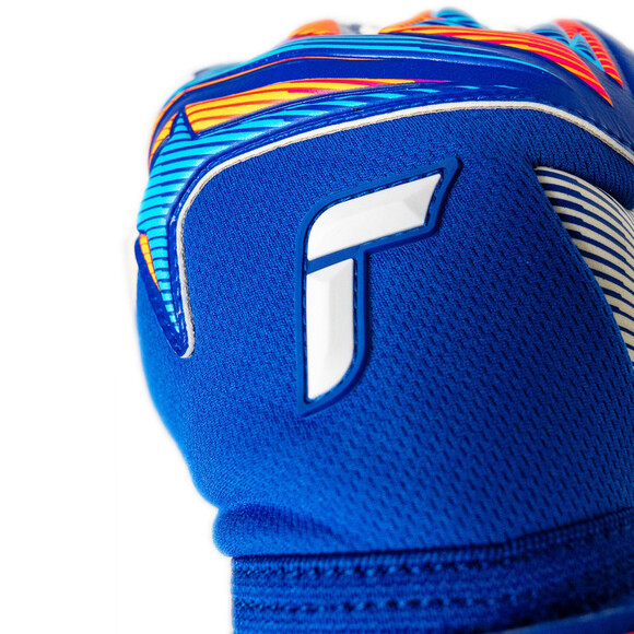 Rękawice bramkarskie Reusch Attrakt Gold X NC niebieskie 5670955 4126