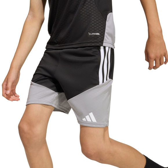 Spodenki dla dzieci adidas Tiro 26 Competition Training czarno-szare KA7655