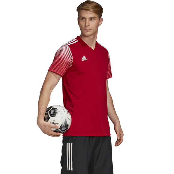 Koszulka męska adidas Regista 20 Jersey czerwono-biała FI4551