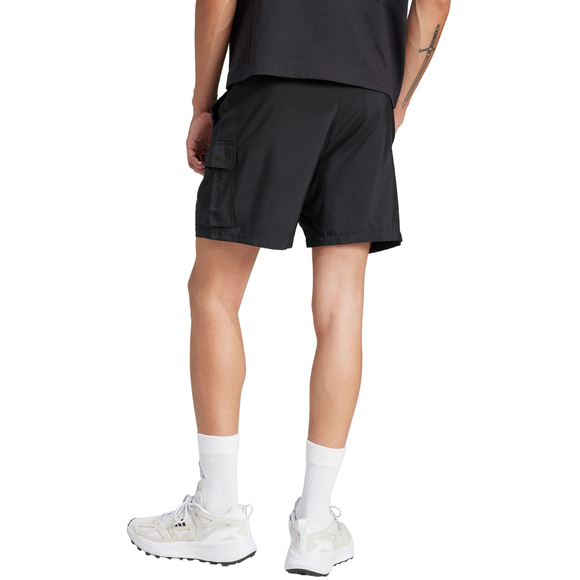 Spodenki męskie adidas Essentials Small Logo Cargo Chelsea czarne JF3530