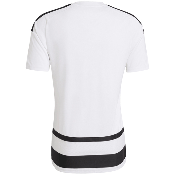 Koszulka męska adidas Hooped 26 Jersey biało-czarna KS6949